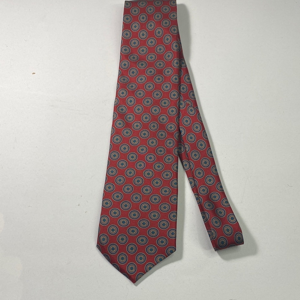 Gant Red and Gray Patterned Men's Tie
